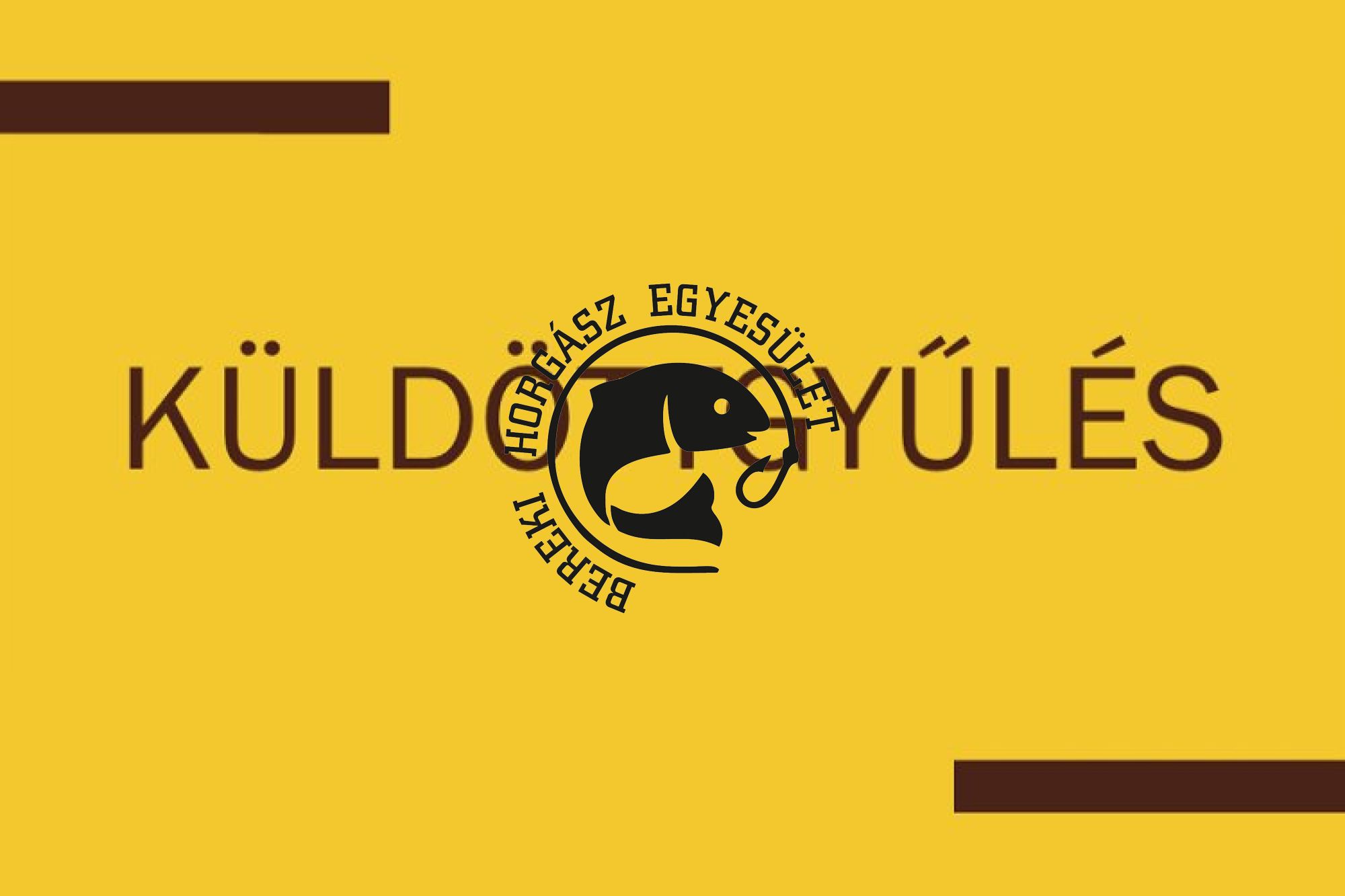 Horgászrend változás, új titkár, új fegyelmi bizottság!